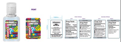 Label (Monopoly(mnply 100)hand Sanitizer Label Cut)